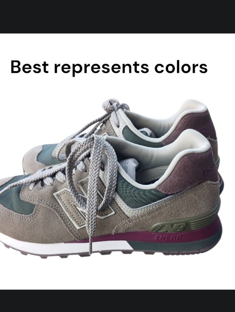 New Balance 574 Lifestyle Sneaker Olive - Picture 2 of 15